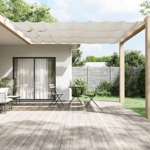 Paravento Verticale Bianco 60x800 Cm Tessuto Oxford