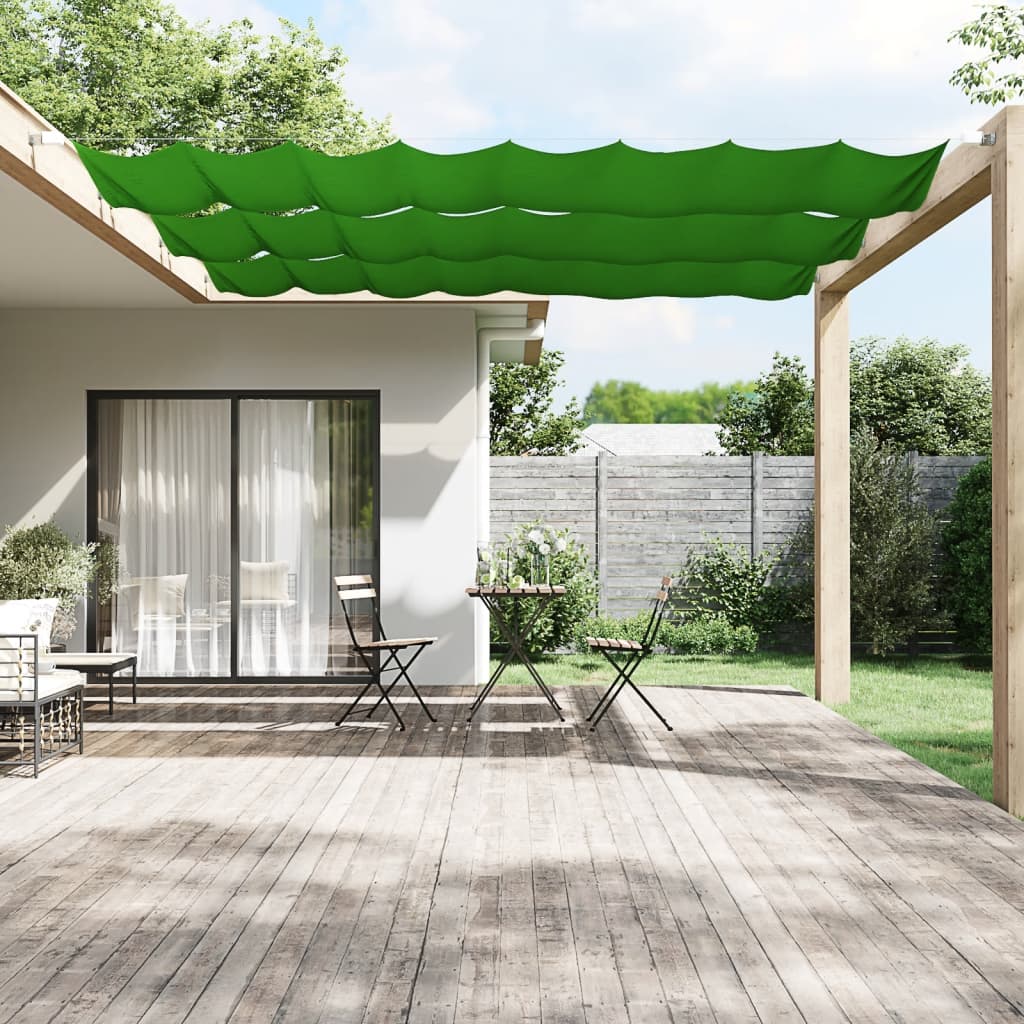 Paravento Verticale Verde Chiaro 100x600 Cm In Tessuto Oxford