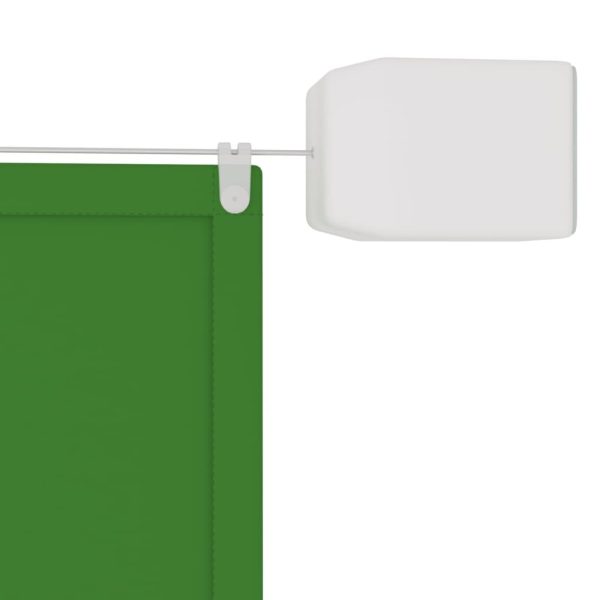 Paravento Verticale Verde Chiaro 100x600 Cm In Tessuto Oxford - Image 4