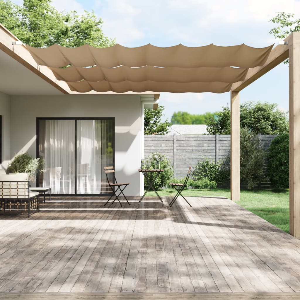 Paravento Verticale Grigio Talpa 140x360 Cm In Tessuto Oxford