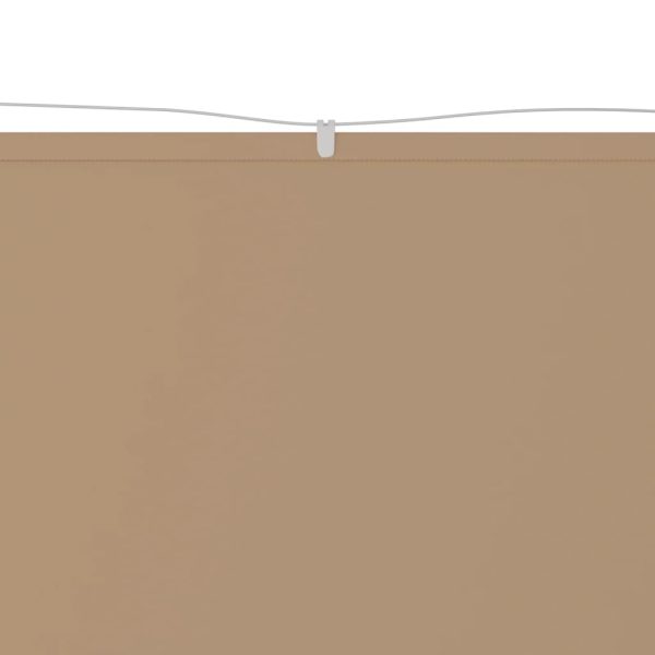 Paravento Verticale Grigio Talpa 140x420 Cm In Tessuto Oxford - Image 3