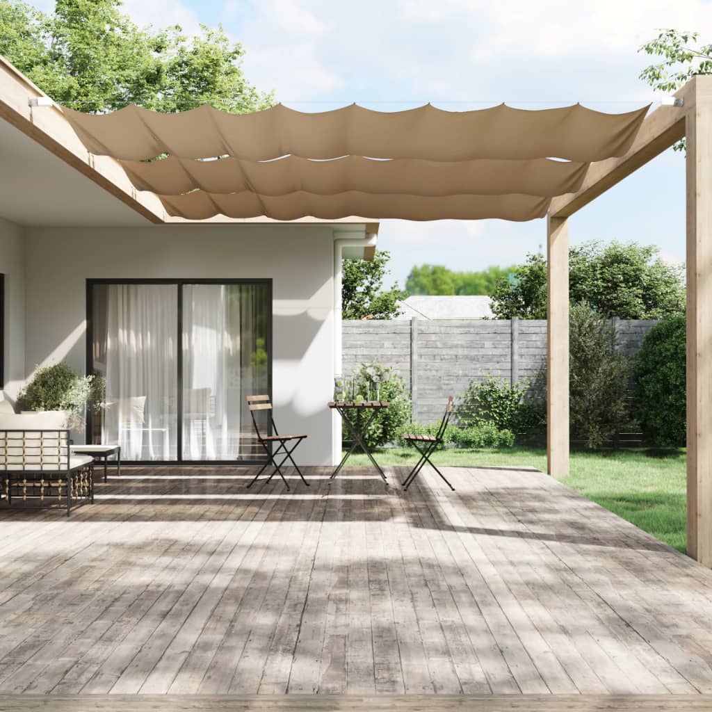 Paravento Verticale Grigio Talpa 140x600 Cm In Tessuto Oxford