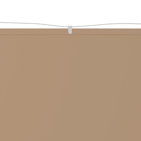 Paravento Verticale Grigio Talpa 140x800 Cm In Tessuto Oxford - Image 3