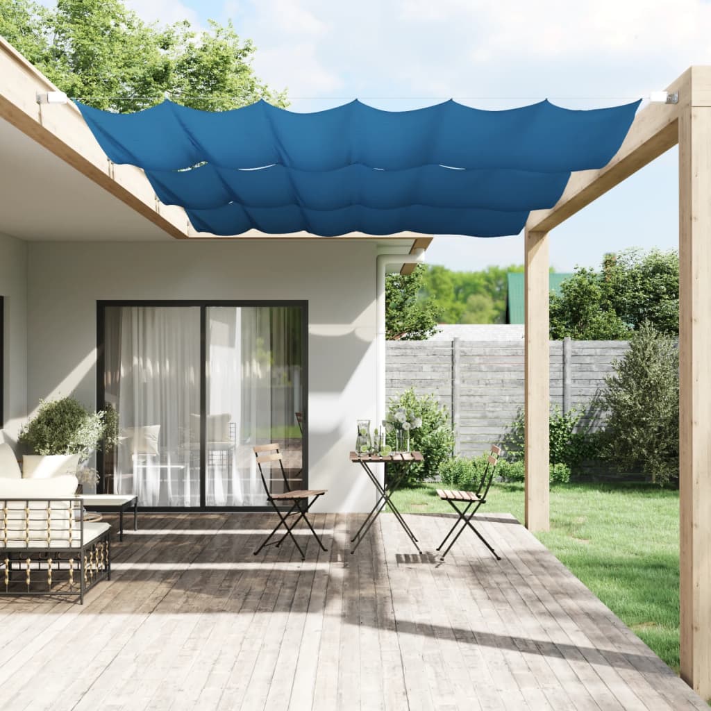 Paravento Verticale Blu 140x270 Cm In Tessuto Oxford