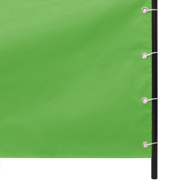 Paravento Per Balcone Verde Chiaro 120x240 Cm In Tessuto Oxford - Image 3
