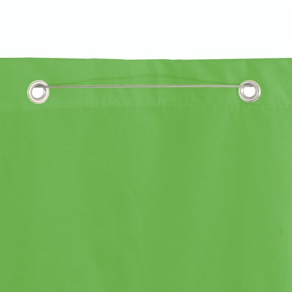 Paravento Per Balcone Verde Chiaro 120x240 Cm In Tessuto Oxford - Image 4