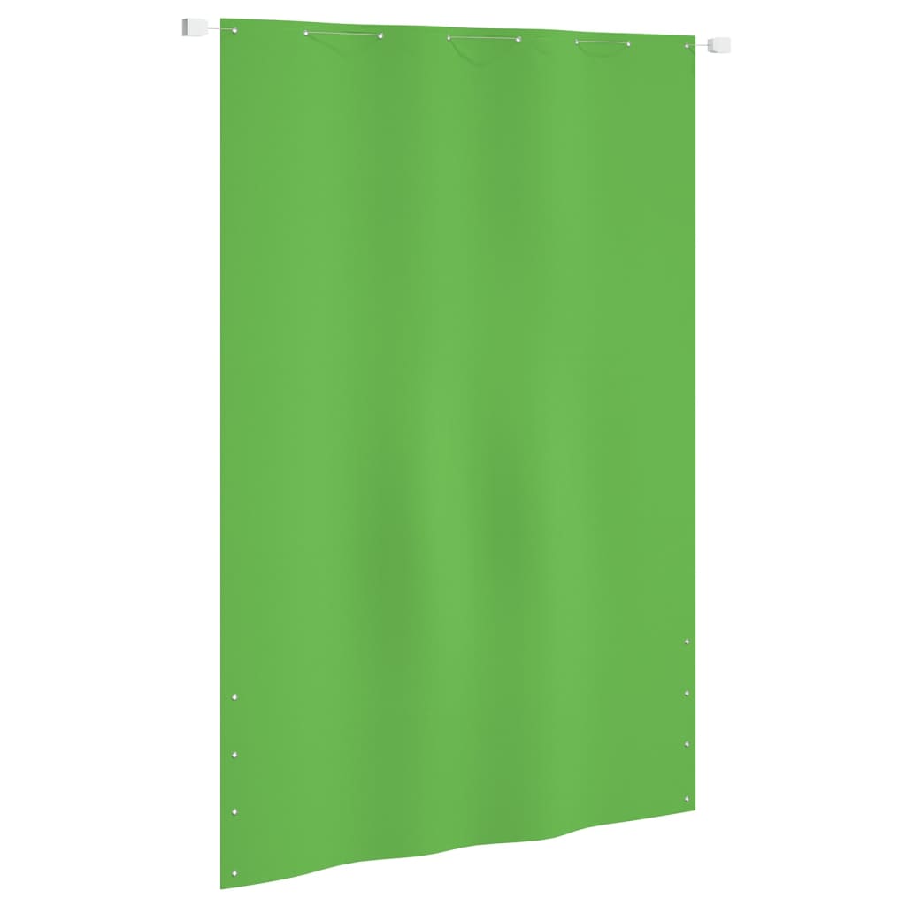Paravento Per Balcone Verde Chiaro 160x240 Cm In Tessuto Oxford