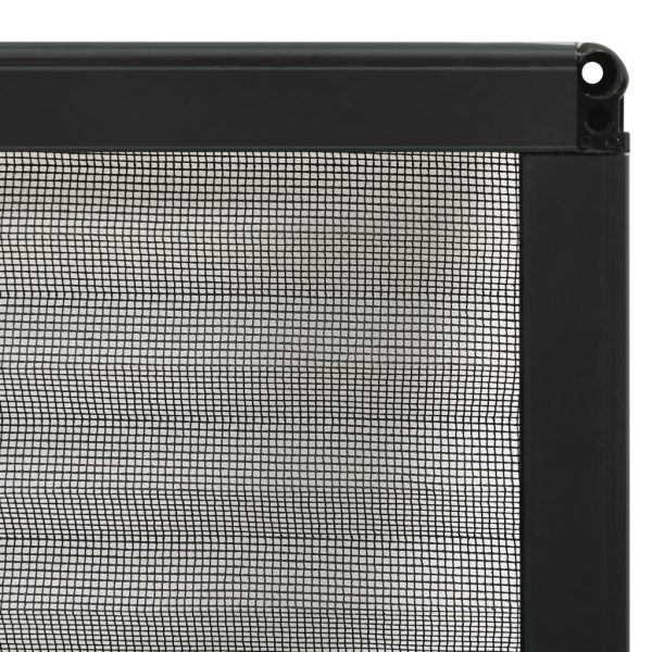Zanzariera Plissettata Finestre In Alluminio Antracite 80x100cm - Image 6