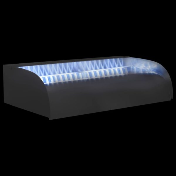 Cascata Con Led 60x34x14 Cm In Acciaio Inox 304 - Image 5