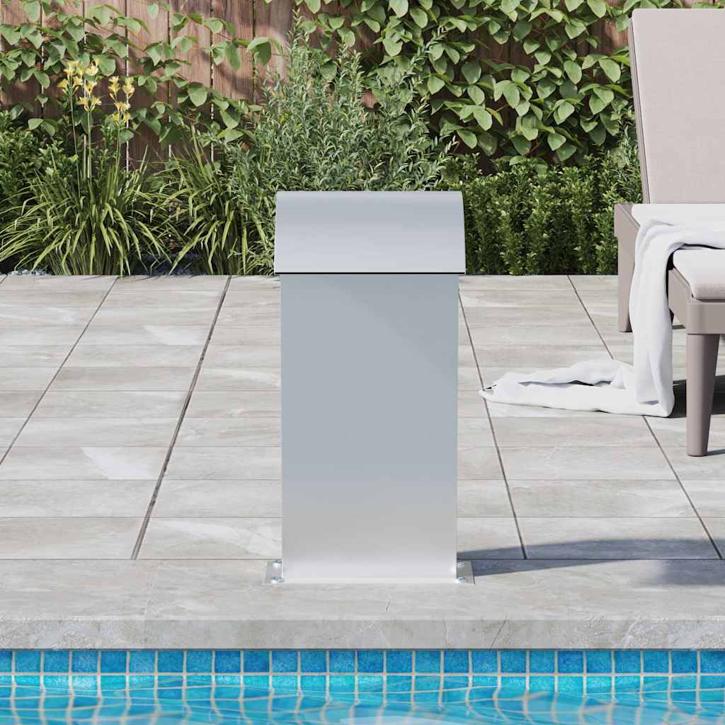 Fontana Per Piscina 50x30x60 Cm In Acciaio Inox 304