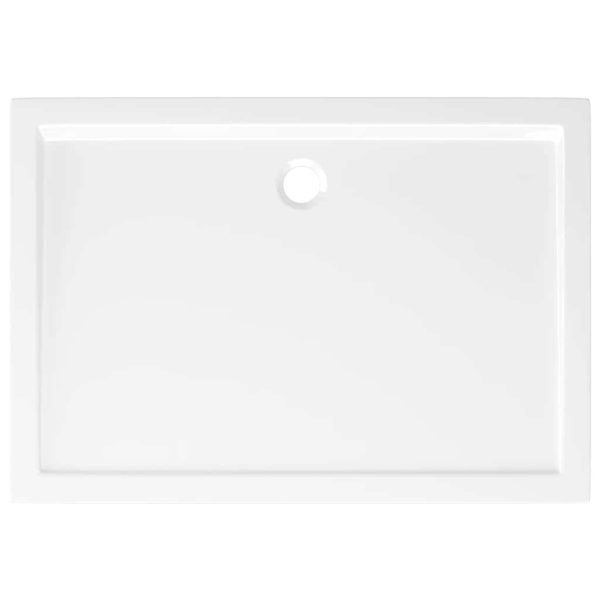 Piatto Doccia In Abs Rettangolare Bianco 70x100 cm - Image 6