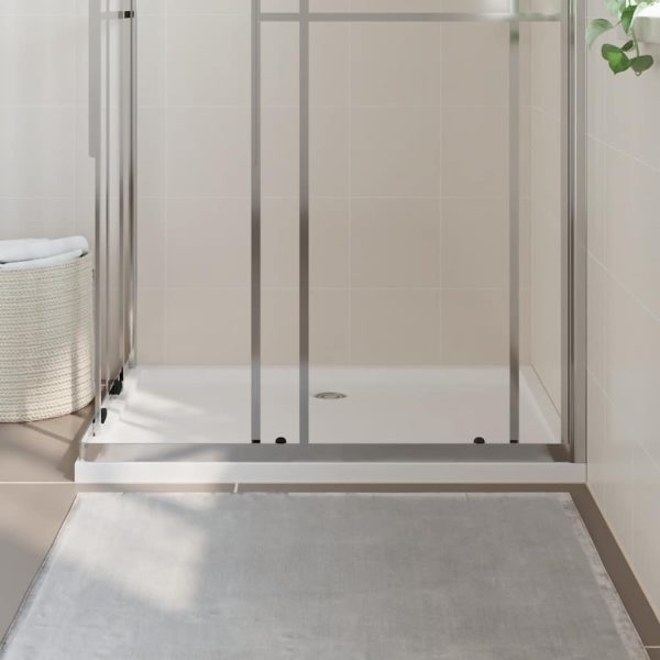 Piatto Doccia In Abs Rettangolare Bianco 80x110 cm - Image 3