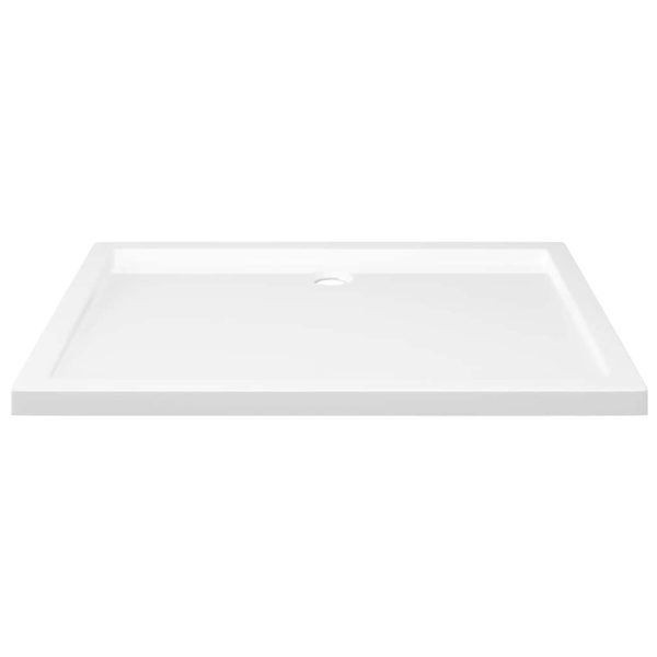 Piatto Doccia In Abs Rettangolare Bianco 80x110 cm - Image 5