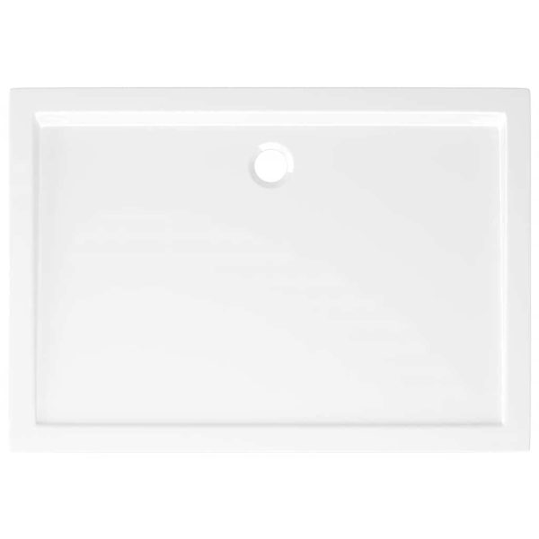 Piatto Doccia In Abs Rettangolare Bianco 80x110 cm - Image 6