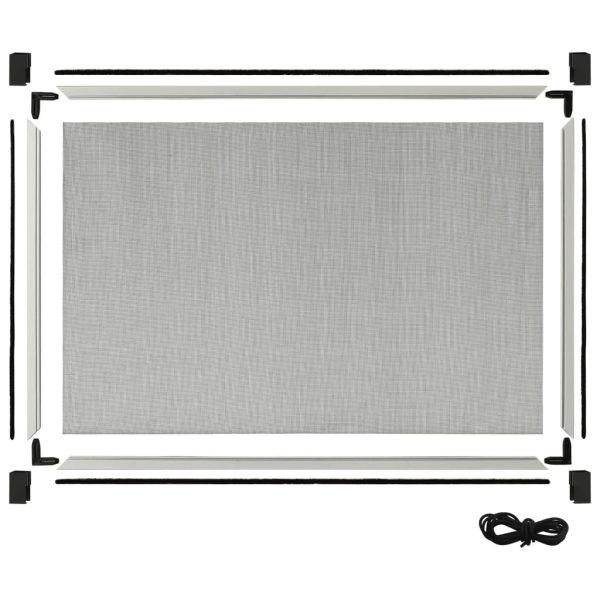 Zanzariera Allungabile Per Finestre Bianca (100-193)x75 cm - Image 6