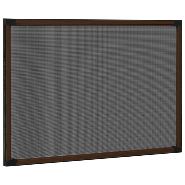 Zanzariera Allungabile Per Finestre Marrone (100-193)x75 cm - Image 3
