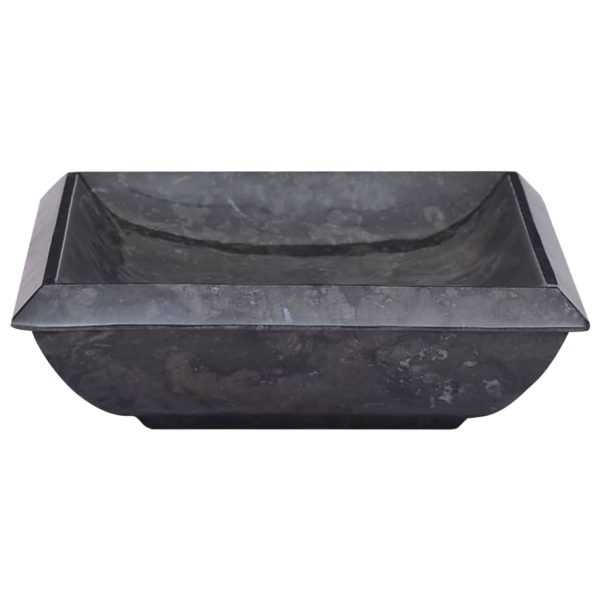 Lavandino Nero 50x35x10 Cm In Marmo - Image 4