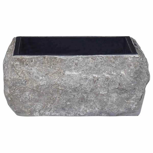Lavandino Nero 30x30x13 Cm In Marmo - Image 4