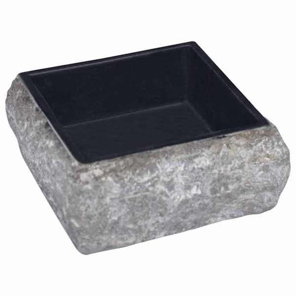 Lavandino Nero 30x30x13 Cm In Marmo - Image 5