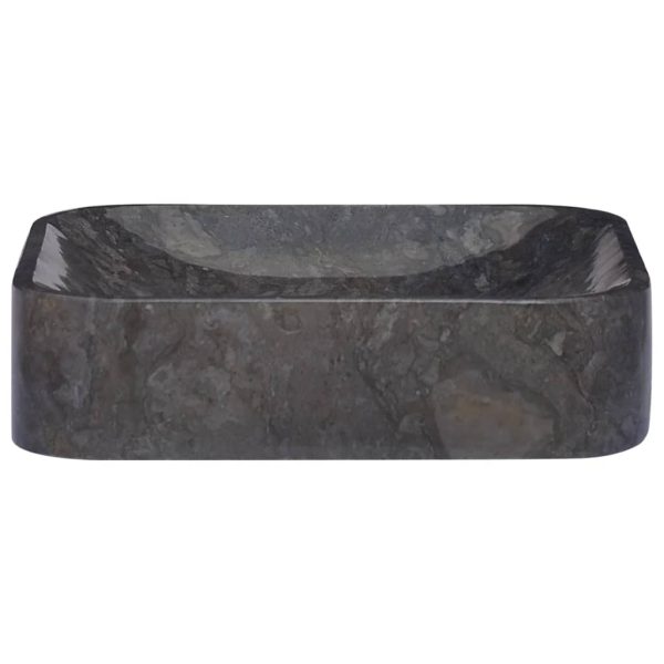 Lavandino Nero 40x40x10 Cm In Marmo - Image 4