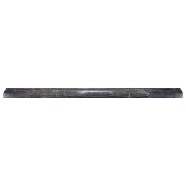Piano Per Tavolo Nero Ø50x2,5 Cm In Marmo - Image 3