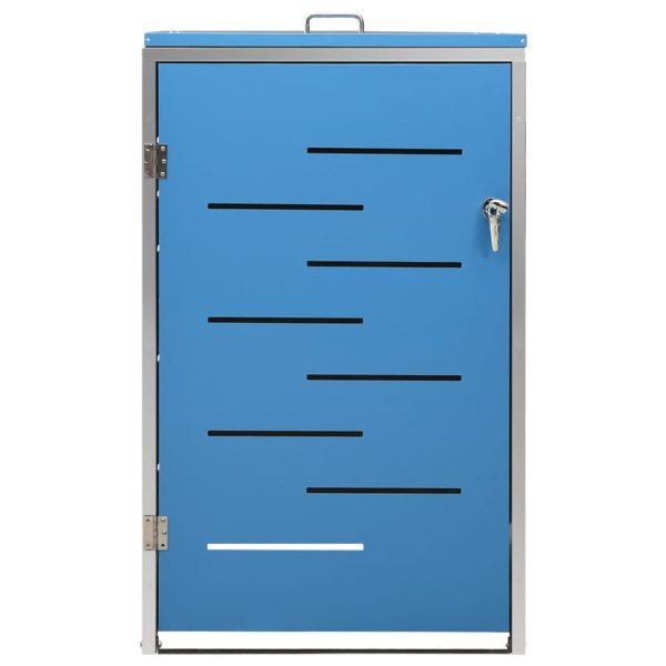 Copribidone Per Spazzatura Singolo 69x77,5x112,5cm Acciaio Inox - Image 5