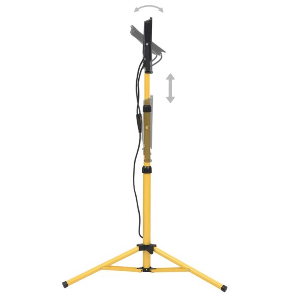 Faretto A Led Con Treppiede 2x100 W Bianco Caldo - Image 3