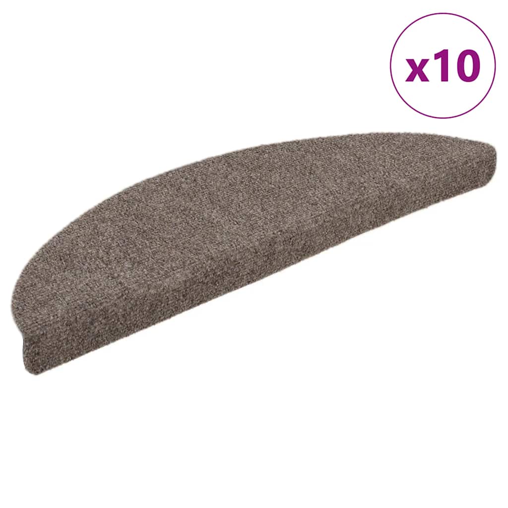Tappetini Adesivi Per Scale 10 Pz 56x17x3 Cm Beige Agugliati