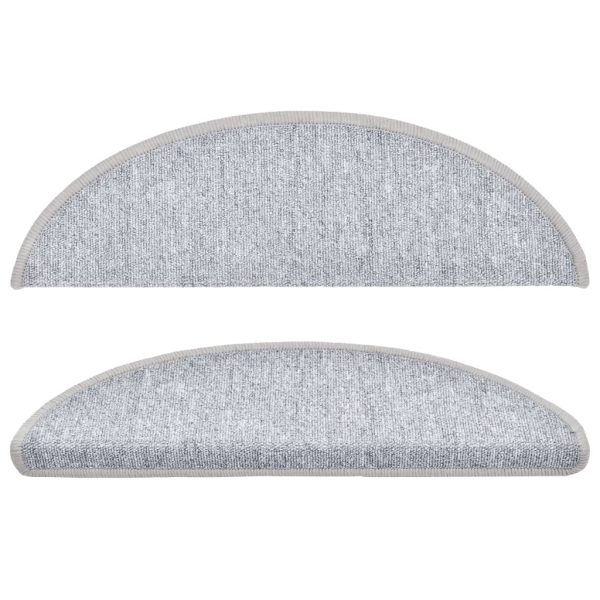 Tappetini Per Scale 10 Pz 56x17x3 Cm Grigio Chiaro - Image 4