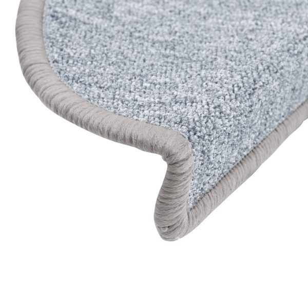 Tappetini Per Scale 10 Pz 56x17x3 Cm Grigio Chiaro - Image 6