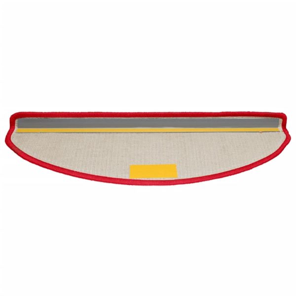 Tappetini Per Scale 10 Pz 65x21x4 Cm Rossi - Image 6