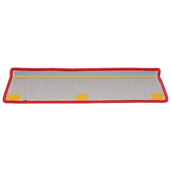 Tappetini Per Scale 10 Pz 65x21x4 Cm Rossi - Image 6