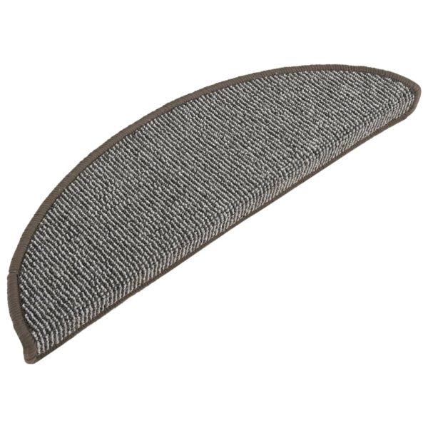Tappetini Per Scale 15 Pz Grigio 56x17x3 cm - Image 3