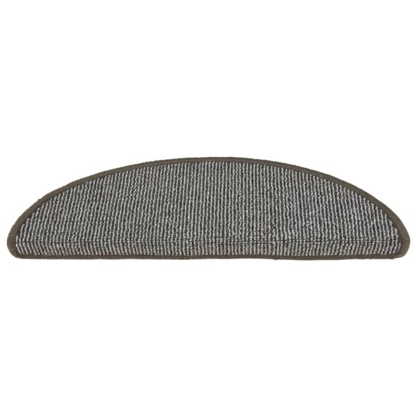 Tappetini Per Scale 15 Pz Grigio 56x17x3 cm - Image 4