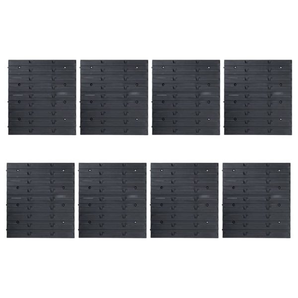Kit Contenitori 128 Pz Con Pannelli A Parete Blu E Nero - Image 4