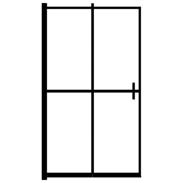 Box Doccia Pieghevole In Esg 80x140 Cm Nero - Image 5