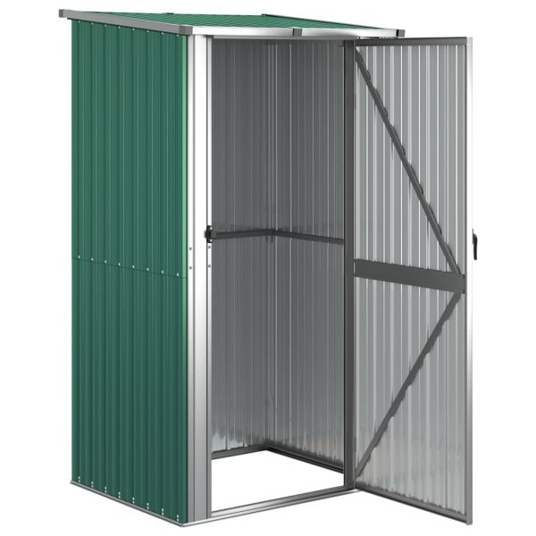 Capanno Da Giardino Verde 118,5x97x209,5 Cm In Acciaio Zincato - Image 3