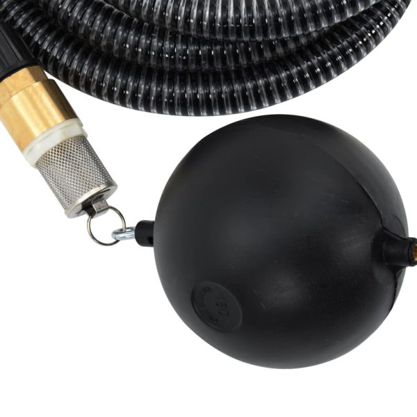 Tubo Di Aspirazione Con Connettori In Ottone 5 M 25 Mm Nero - Image 4