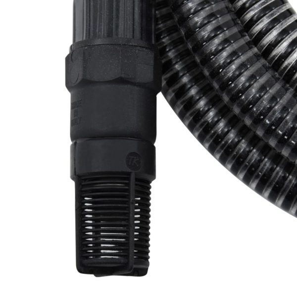 Tubo Di Aspirazione Con Raccordi In Ottone Nero 1" 10 M Pvc - Image 5