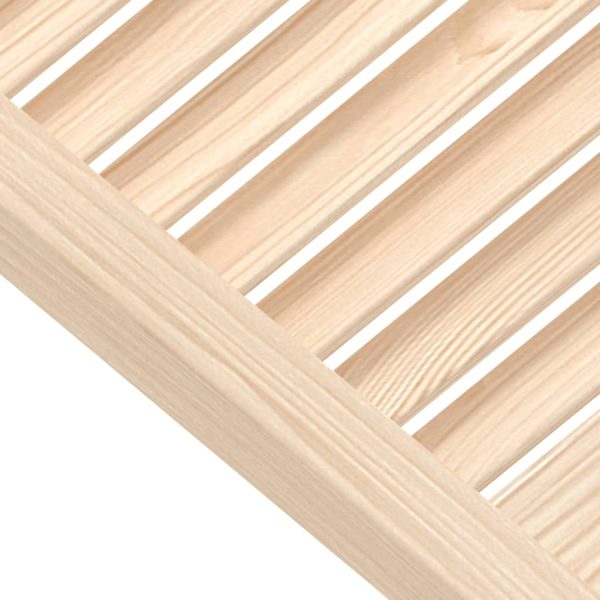 Ante Con Design A Lamelle 4 Pz 39,5x49,4 Cm In Legno Di Pino - Image 4