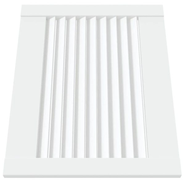 Ante A Lamelle 4 Pz Bianche 39,5x49,4 Cm In Legno Di Pino - Image 3
