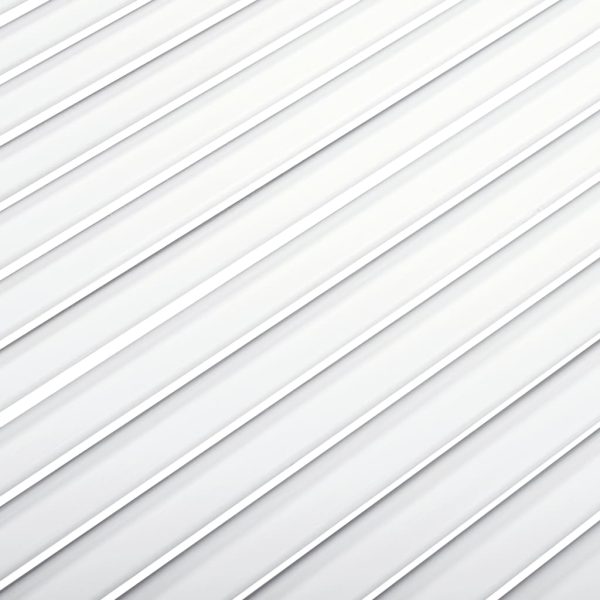 Anta A Lamelle Bianca 99,3x49,4 Cm In Legno Di Pino - Image 5