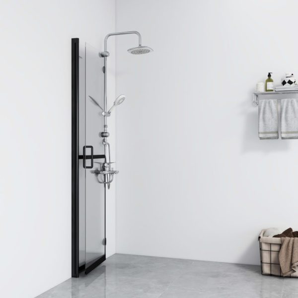 Parete Per Doccia WalK-In Pieghevole In Vetro Esg 80x190 cm - Image 3