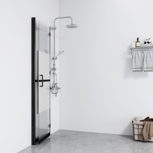 Parete Per Doccia WalK-In Pieghevole In Vetro Esg 70x190 cm - Image 3