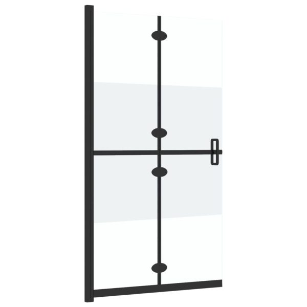 Parete Per Doccia WalK-In Pieghevole In Vetro Esg 70x190 cm - Image 4