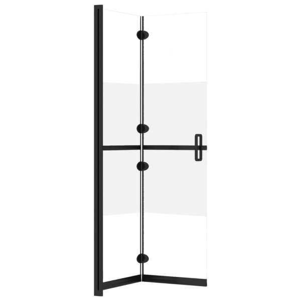 Parete Per Doccia WalK-In Pieghevole In Vetro Esg 70x190 cm - Image 5
