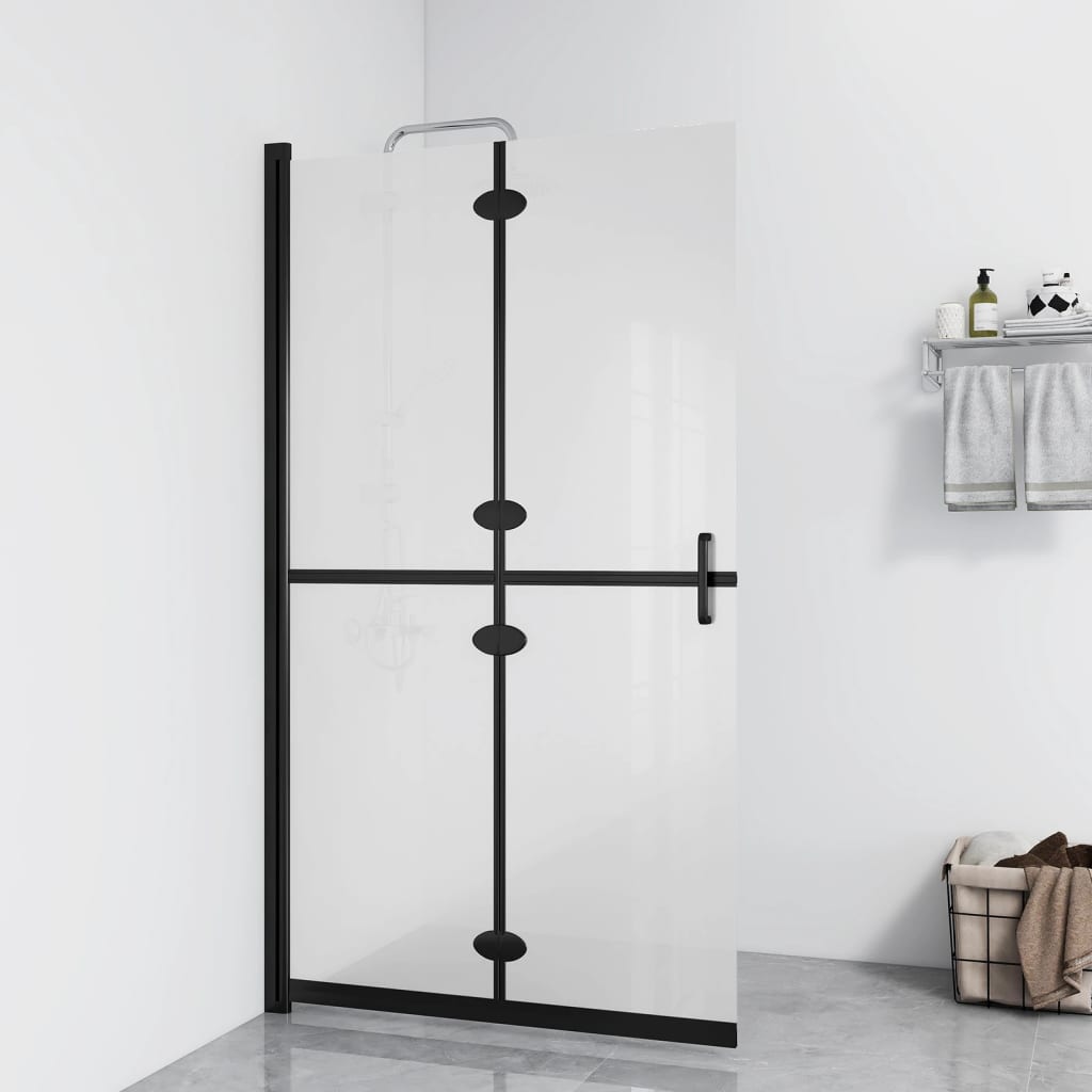 Parete Per Doccia WalK-In Pieghevole In Vetro Esg 70x190 cm