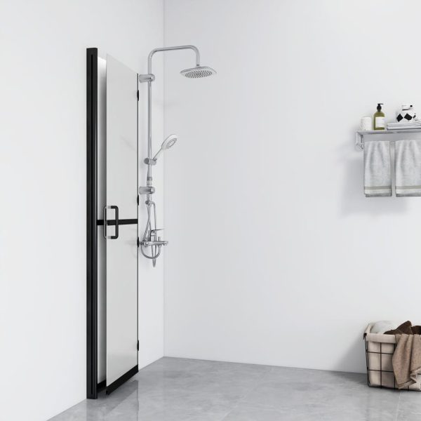 Parete Per Doccia WalK-In Pieghevole In Vetro Esg 70x190 cm - Image 3