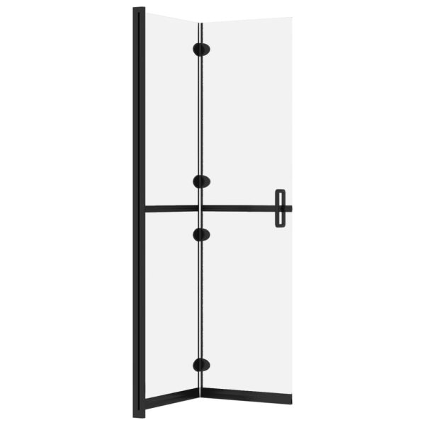 Parete Per Doccia WalK-In Pieghevole In Vetro Esg 70x190 cm - Image 5