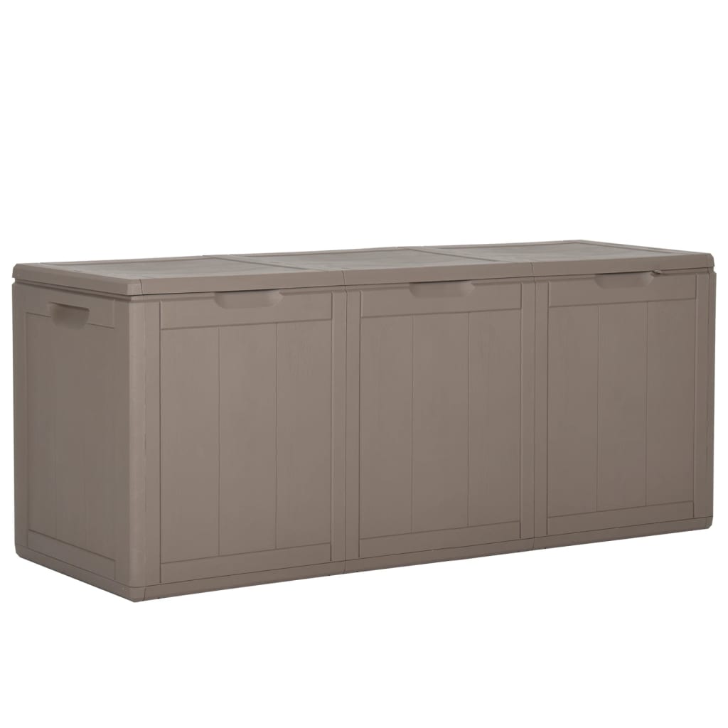 Baule Da Giardino 270 L Marrone In Rattan pp